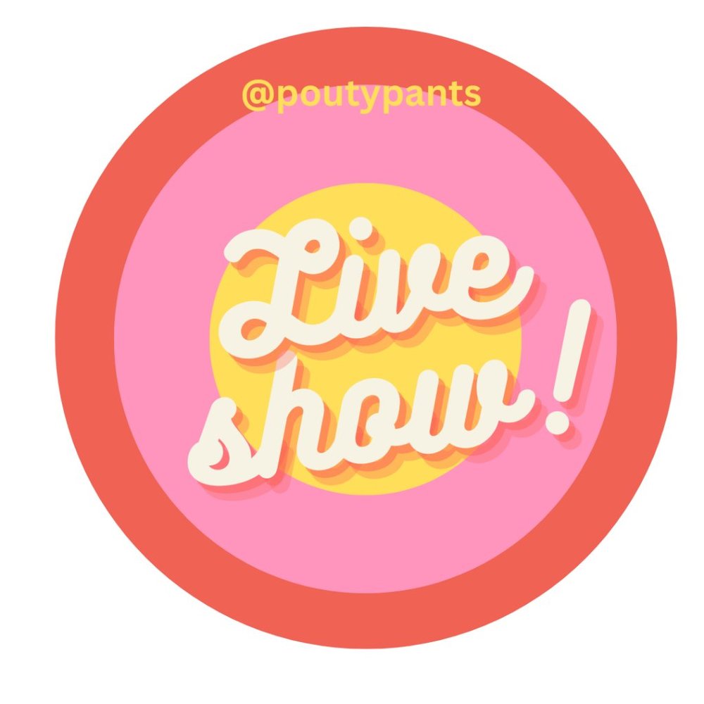 @POUTYPANTS will be live with Jen Wed 5/6 in her closet! 2bshandbags 7:30PM CST